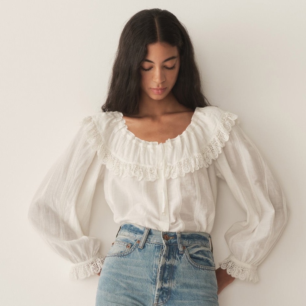 DÔEN Senette Top - Salt - Size S